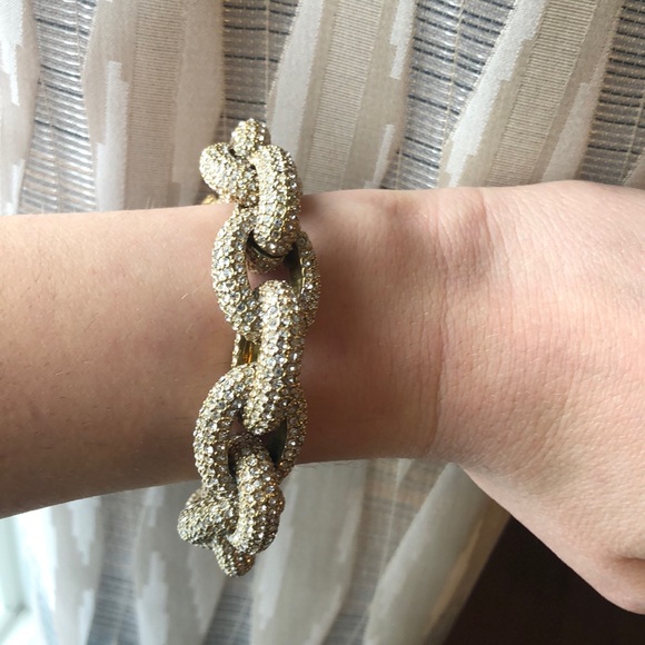 J Crew pavé bracelet - Picture 2 of 3
